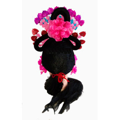 秧歌舞台表演头饰