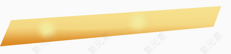唯美精美不规则矩形标题栏