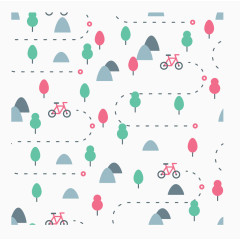 自行车道山模式