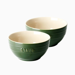 两个陶瓷碗