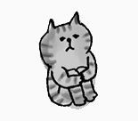 手绘猫咪插画表情包