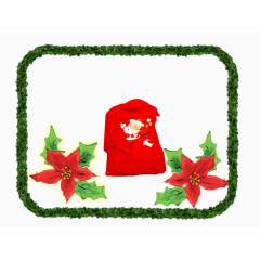 卡通圣诞礼物透明png