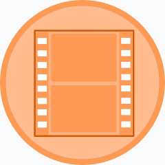 橙色电影影视放映