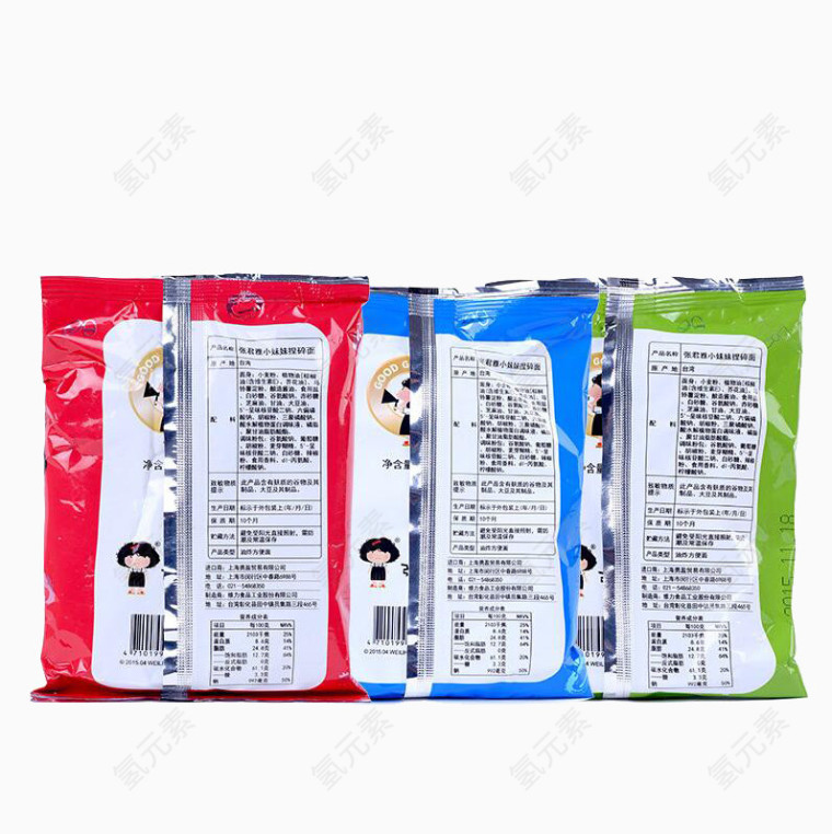 张君雅零食后包装