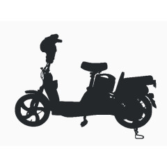 电动车轮廓