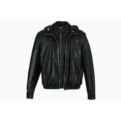 长袖时尚休闲皮衣男士外套