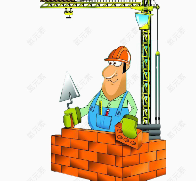 施工建筑工人