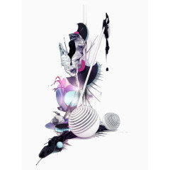 时尚抽象图案组合