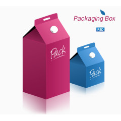 个性化牛奶盒包装