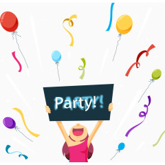 高举派对狂欢海报