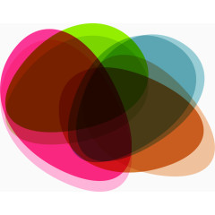 彩色几何抽象背景