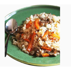 牛肉蔬菜手抓饭