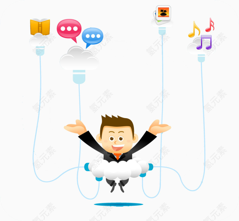 云朵男人小图标