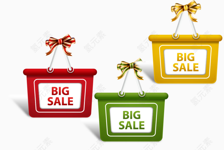 促销购物海报热卖PNG矢量素材