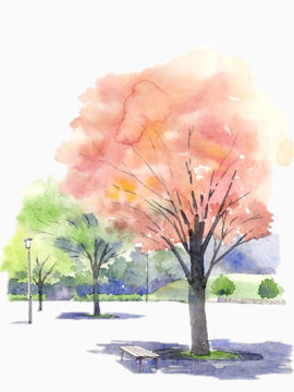 唯美水墨画