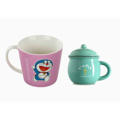 可爱喝水杯陶瓷