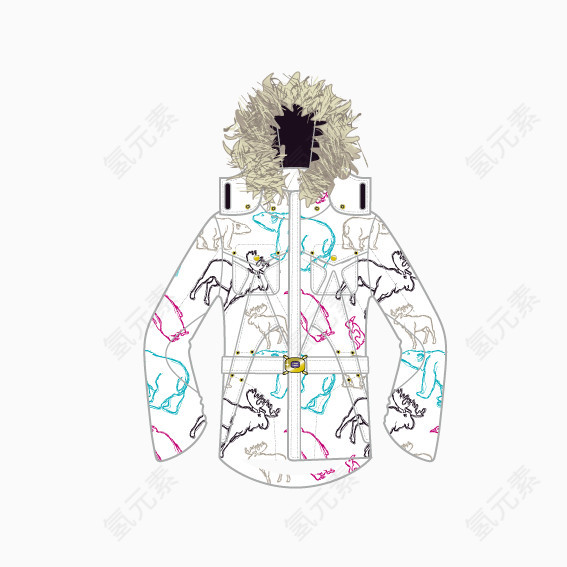 保暖棉服