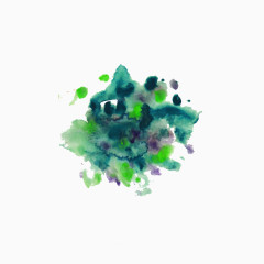 青色花朵图片素材