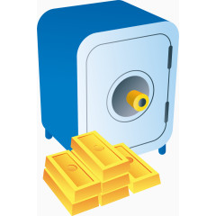 保险箱png矢量素材