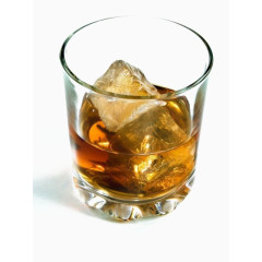 放冰块的酒杯