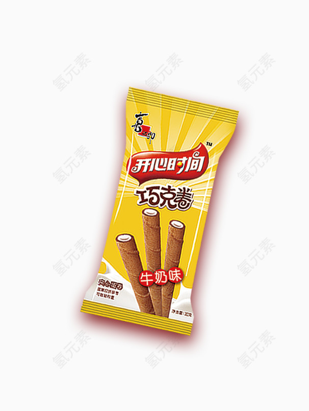 喜之郎开心时间巧克卷