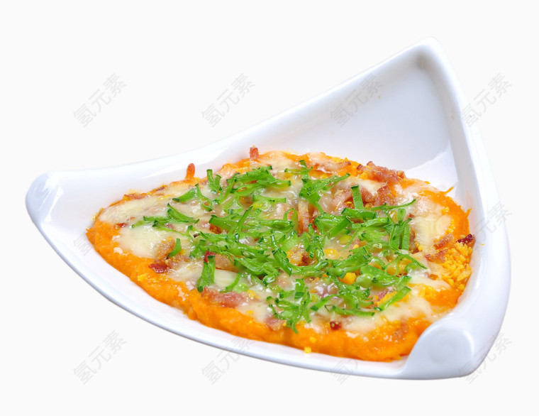 南瓜饼小吃