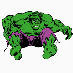 卡通绿巨人