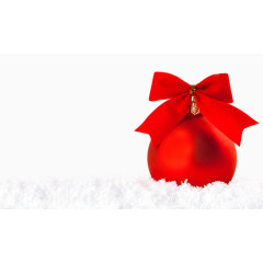 白色绒布上的彩球