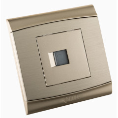 公牛网络网口电脑网线插座面板