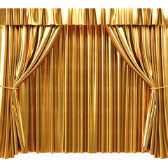 金色幕布