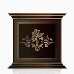 木质演讲台免抠素材