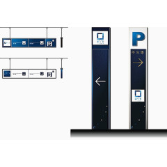 公司VI形象设计指示牌