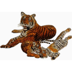 猛兽琉璃装饰品