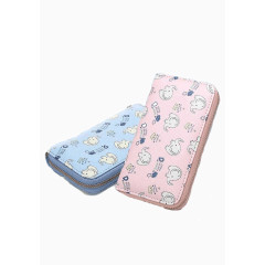 蓝色和红色笔袋