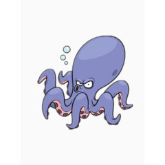 卡通章鱼