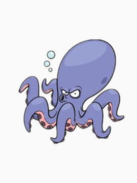 卡通章鱼