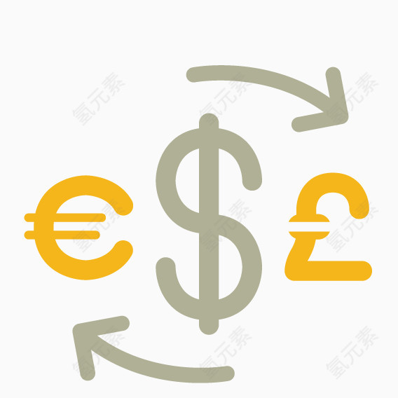 金钱循环标志