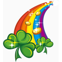 彩虹小草大自然元素