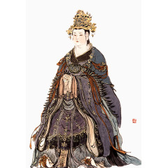 古代皇后肖像