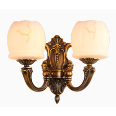 美式复古客厅餐厅铜灯具