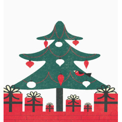 圣诞树插画
