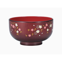 木头樱花碗