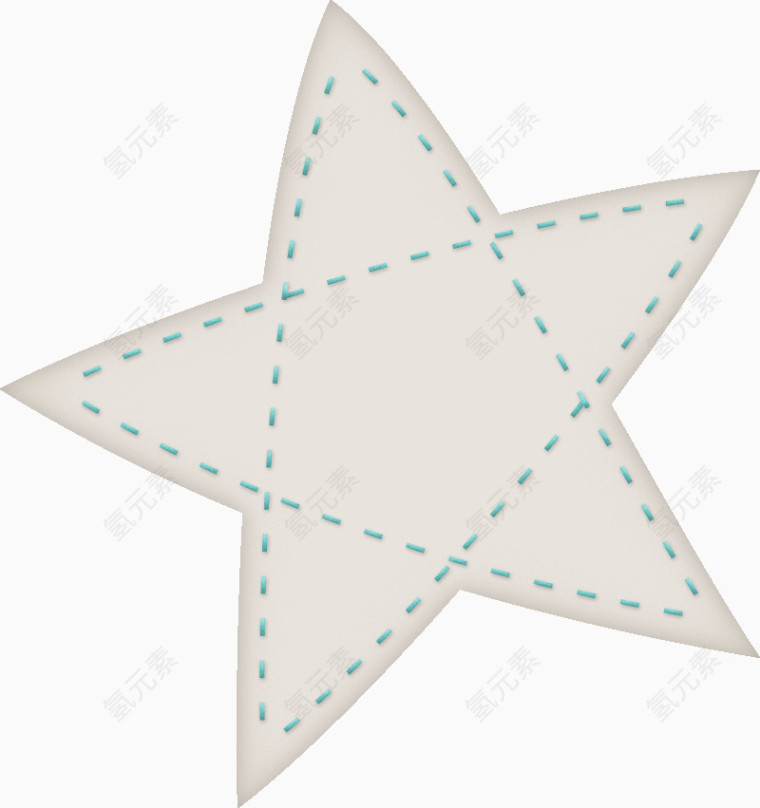 可爱星星卡通形象