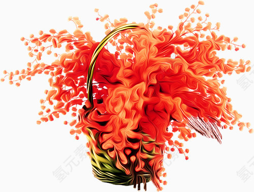 一蓝花