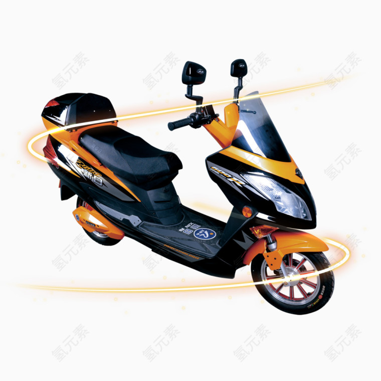 一辆电动车
