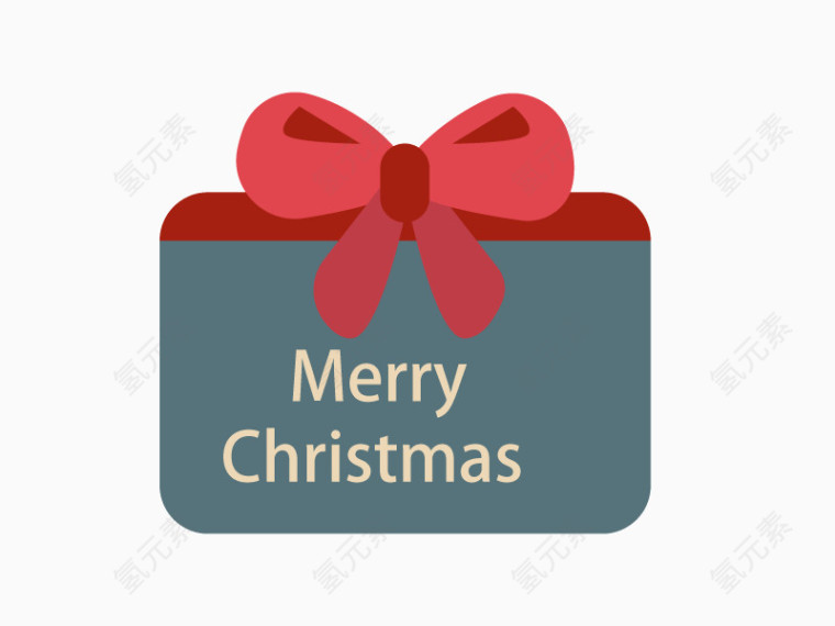 礼物礼盒圣诞节卡通矢量素材