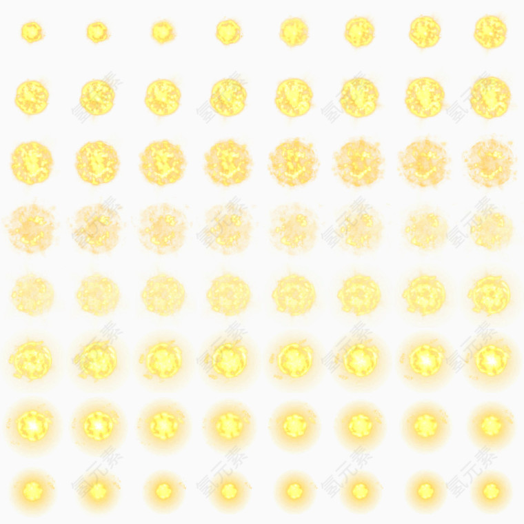 裂 渐变元素集合