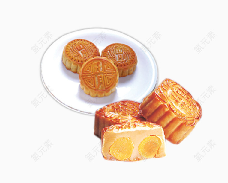 中秋月饼图
