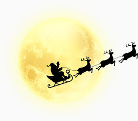 明亮的月亮图案