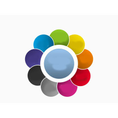 ppt精美素材图表